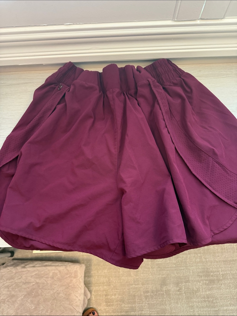 Avia Women's Athletic Shorts in Plum